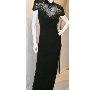 C5 8372 gown, formal, after-five, cocktail, bride